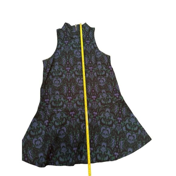 Free People Amelia Knit Dress Blue Green Combo Size L - Picture 5 of 11